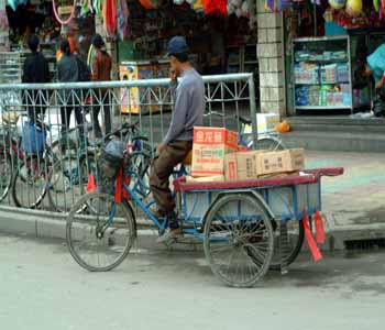 DSCF0087 Tibet, Lhasa, Lastenfahrrad